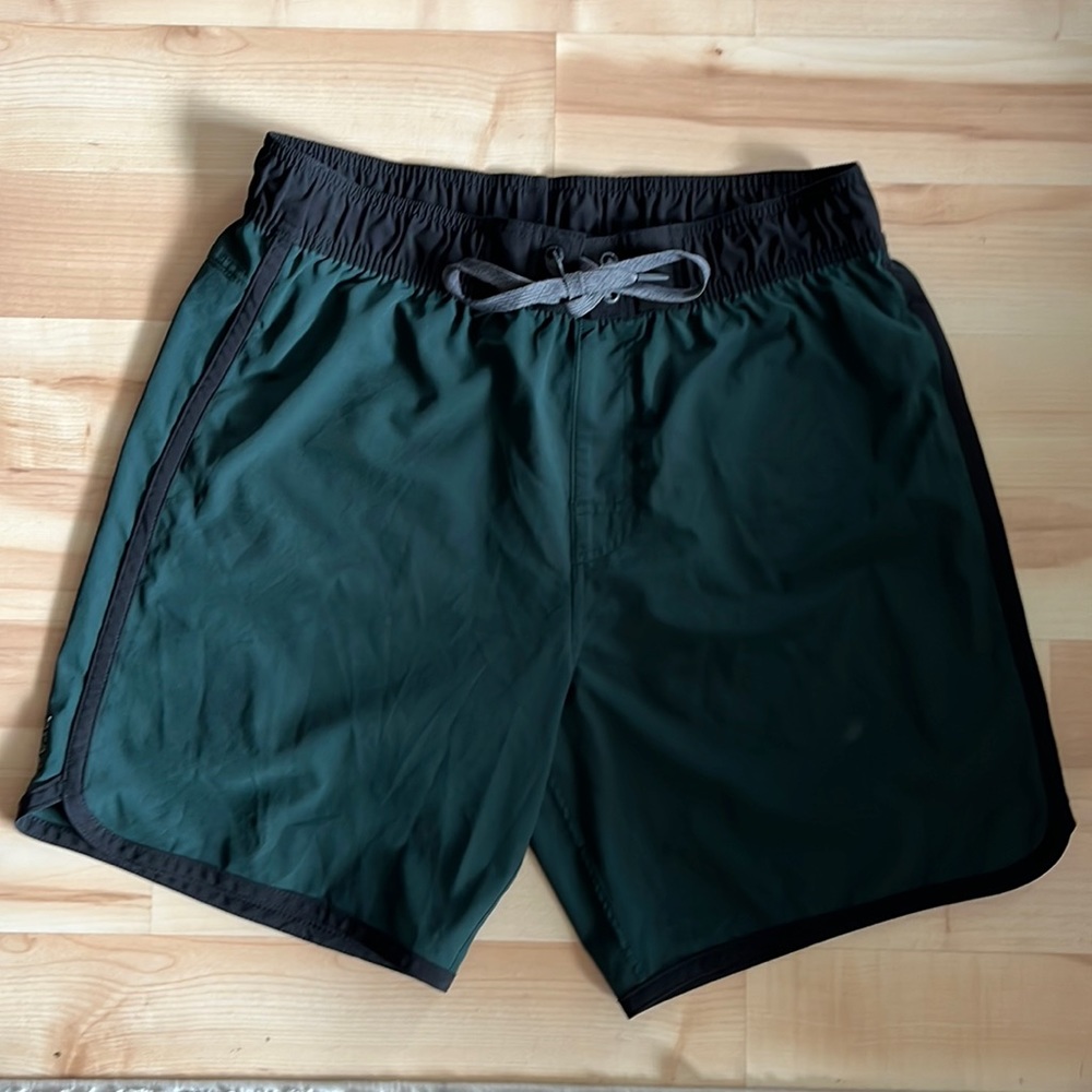 Green shorts